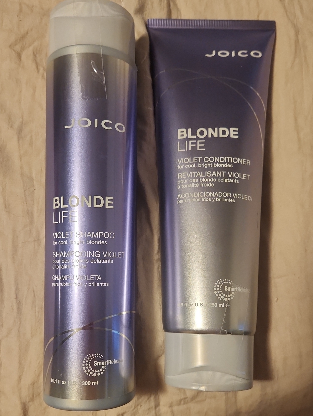 Joico Blonde Life Violet Shampoo & Conditioner - Purple Metallic